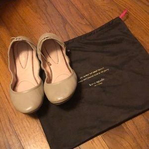 Kate Spade foldable ballet flats